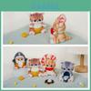 Mofusand Gato Tubarão Camarão Brinquedo de Pelúcia Pingente Boneca de Desenho Animado Japonês Decoração de Bolsa Presente