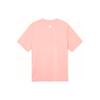MLB New York Yankees SS24 Small Logo Printed Round Neck Short Sleeve T-Shirt Unisex T-Shirt Coral-Pink 3ATSB0243-07COL