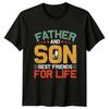 Father And Son Best Friends Unisexs TShirt Father And Son Parenting Fathers Day