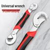 Large F-Type Adjustable Multi-Function Wrench, Right Angle Pipe Wrench, Chrome Vanadium Steel