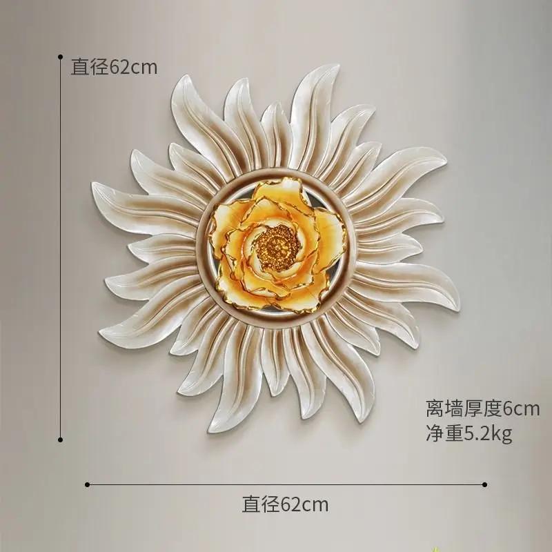 

Украшение на настенном светильнике Nordic Wind, роскошное современное украшение для гостиной, фон для входа, настенная подвеска, украшение на стену