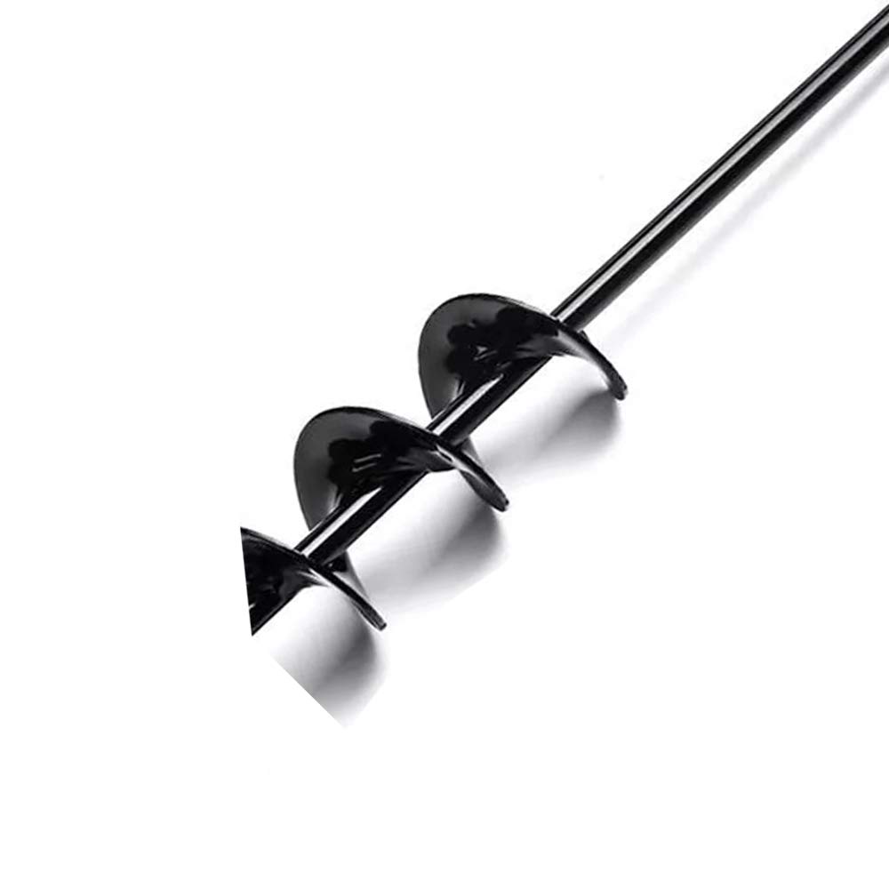 Auger Drill Bit Garden Plant Flower Bulb Auger Rapid Planter Bulb & Bedding Plant Auger for 3/8" Hex Drive Drill Earth Auger Drill Fence Post