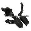 Compatible Black Footpegs for Harley Davidson Sportster 883/1200 XL (2014-2016)