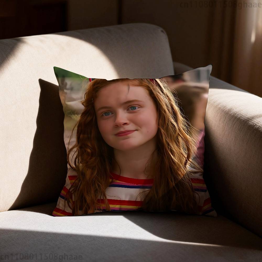 Sadie Sink Stranger Pillowcase Casual Style Decoration Suitable for Home Decoration Excluding Pillow Core