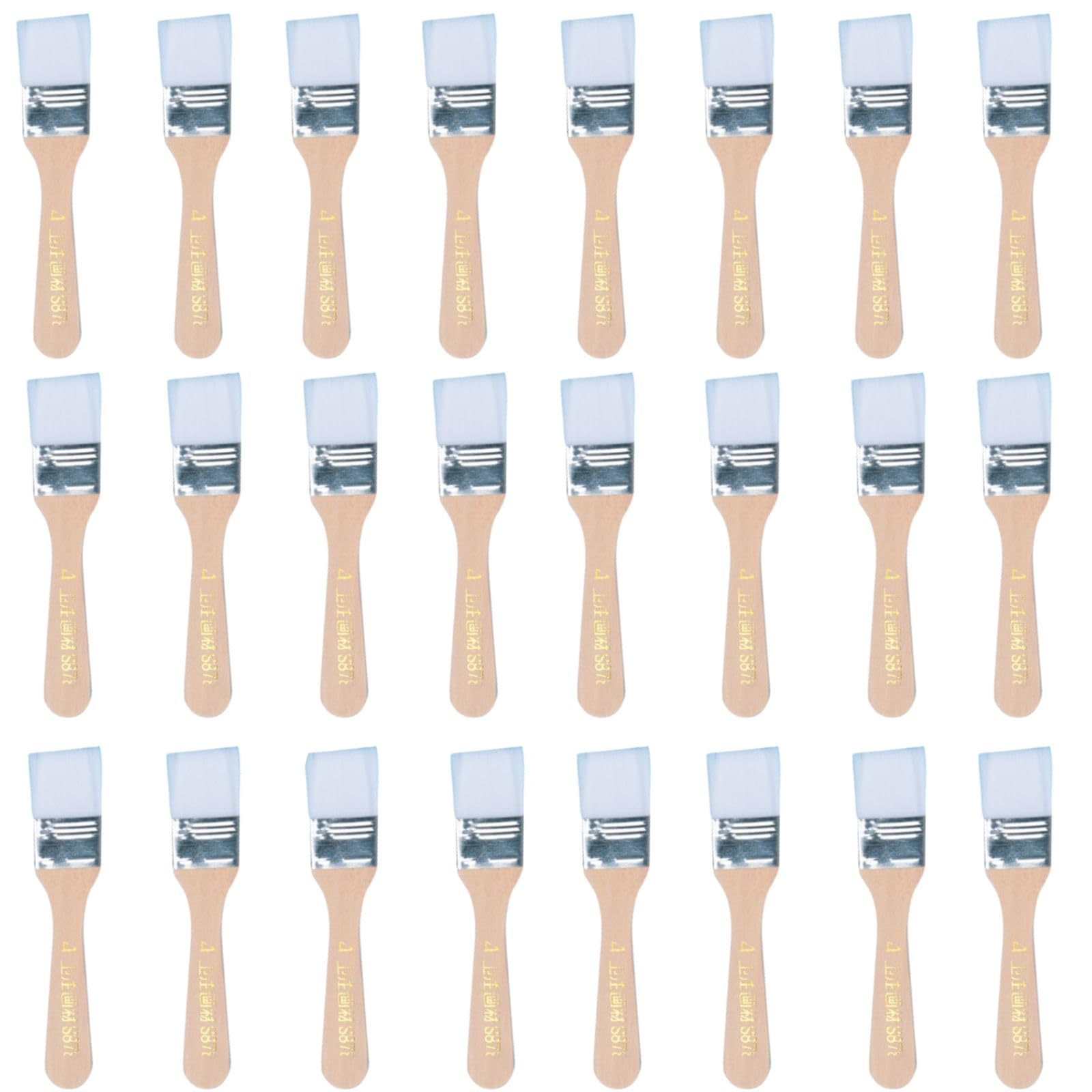 

HOTQ Bottle Brushes with Paint Chip Paint Painting Wall Paint Nylon Brushes with Wooden 25mm 24 Pieces Bristles, Brushes, Brushes, Tools, Brushes,