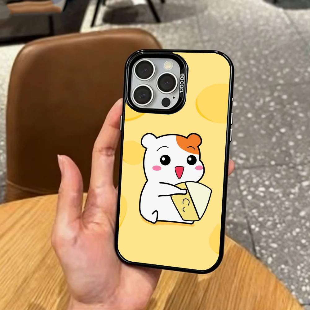 

Милый Чехол для Телефона O-Oruchuban Ebichu Для iPhone 17, 16, 15, 14, 13, 12, 11 Plus, Pro Max Цветной Серебряный Позолоченный Внутренний Чехол iPhone16pro
