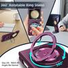 360° Magnetic Ring Kickstand Phone Case for Samsung Galaxy Z Flip 6 5 4 3 Flip5 Flip4 Flip6 Holder Hard Shell Protection Cover