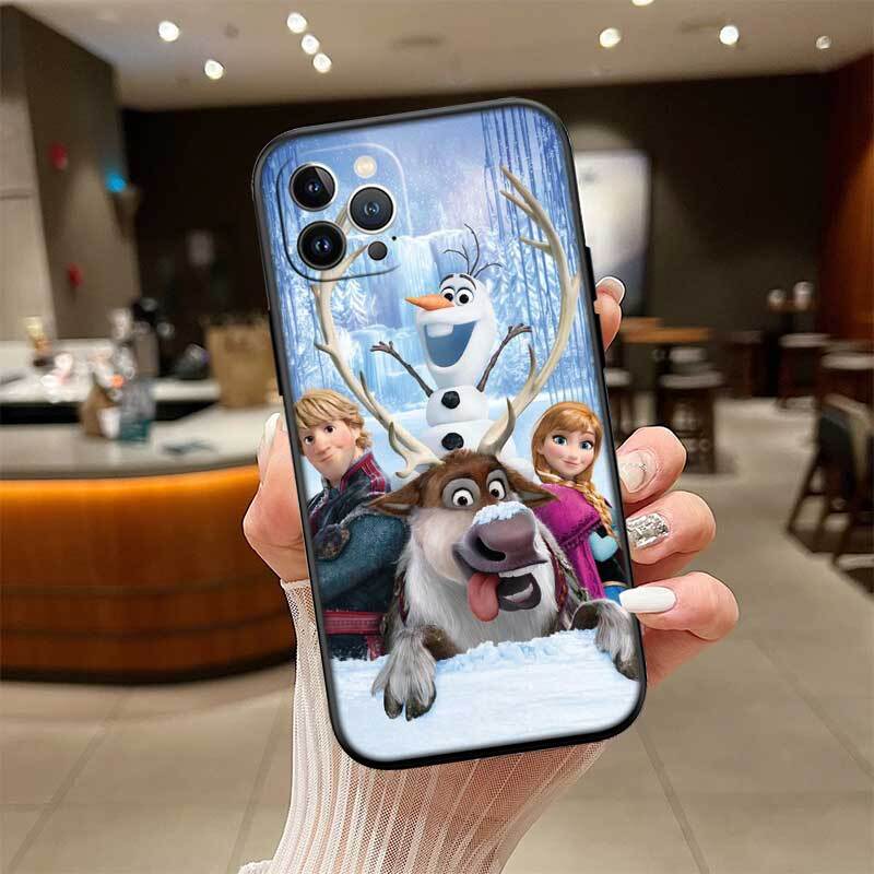 Frozen Olaf Elsa Anna Shockproof Phone Case for iPhone 6 6s 7 8 11 12 13 14 15 16 17 16E XS Pro Max XR X SE Air