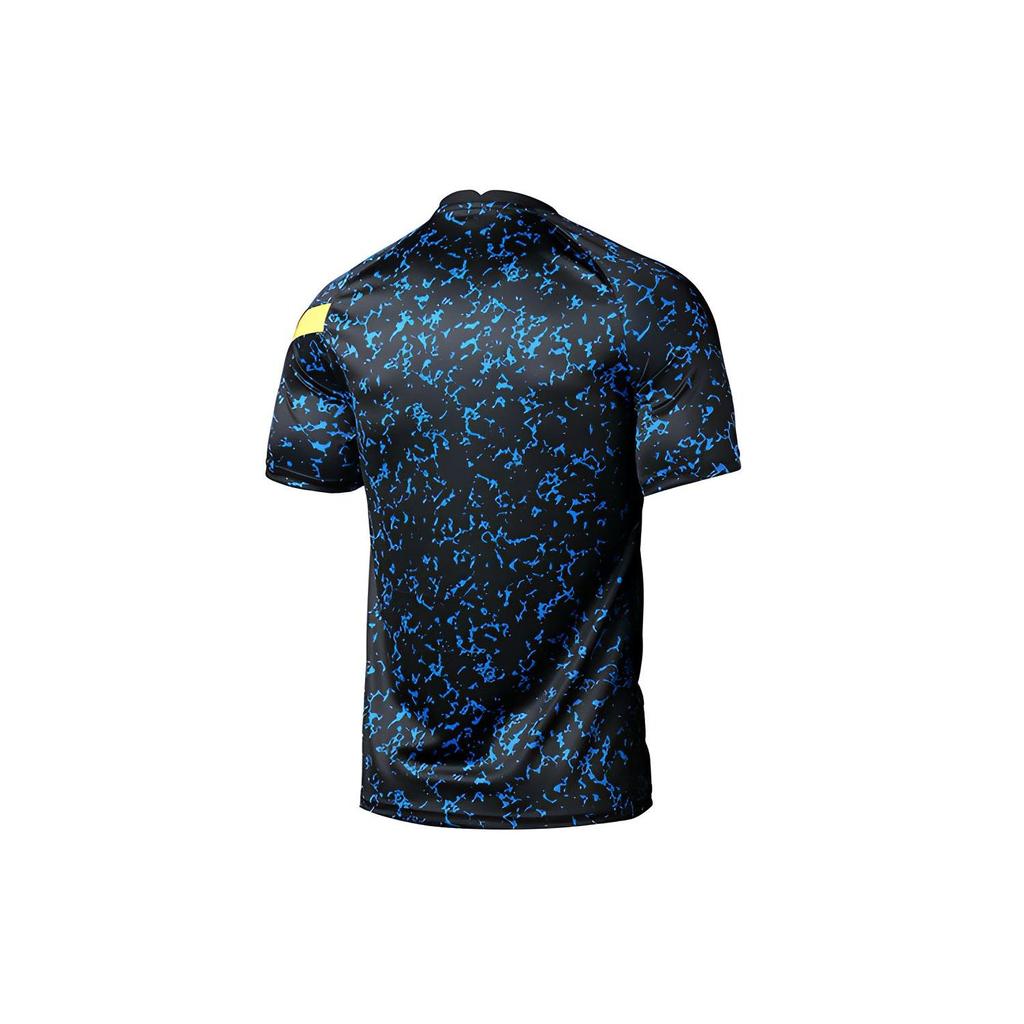 Nike Inter Milan Pre-Match Short Sleeve T-Shirt 2020/2021 Season Men Tops Blue Black CD5815-414