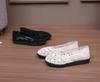 Women's Ethnic Style Mesh Lace Flat Shoes - Breathable & Comfortable