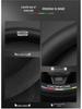 Non-Slip Genuine Leather Steering Wheel Cover, Ultra-Thin, Carbon Fiber D-Type, Universal for All Seasons