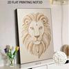 DIY Pearl Embroidery Diamond Painting Kit Majestic Lion Sparkling Beads Art Craft Handmade Decoration Gift for Home