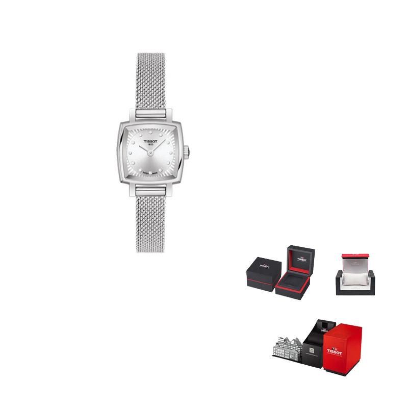 TISSOT Cute Collection Quartz Movement Women s Watch Watch 20mm Silver Dial Stainless Steel Watchband T058.109.11.036.00 Silver Dial