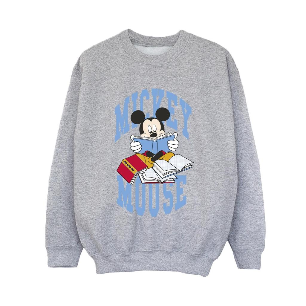 Disney Boys Reading Books Mickey Mouse Sweatshirt