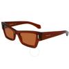 Ferragamo Brown Cat Eye Ladies Sunglasses Sf2006s 232 53
