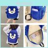 Sac à dos pour enfants Sonic Grande capacité, Cartable mignon dessin animé étudiant, Style Nylon Bleu/maofeng, 20L ou moins