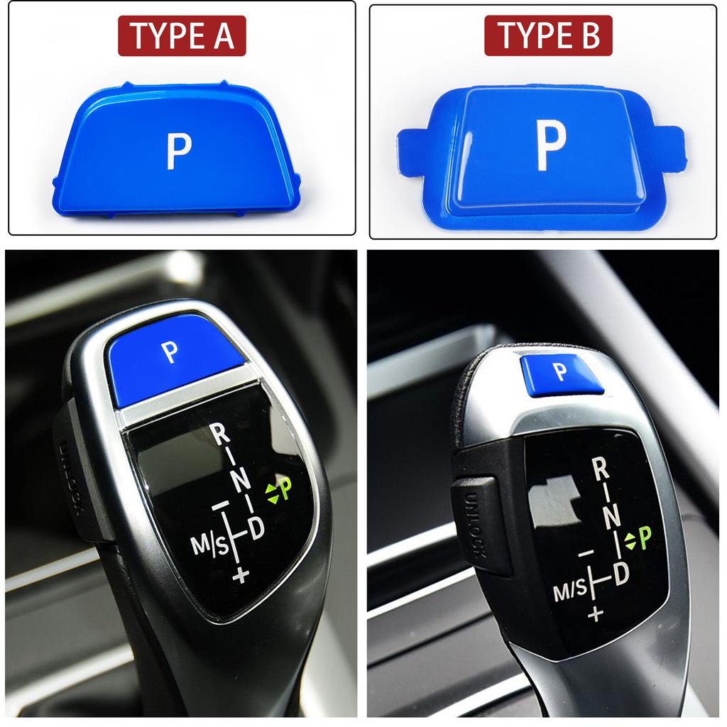 AT Gear Shift Knob Lever P Key Button Cover for BMW 1 Series F20 F21 2012-