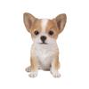 Ubia Sitting Chihuahua X 8 X Cm Doll Figure Ornament Animal Garden Decoration Realistic Cute Dog H16291 (Small) 11.8 12.2