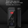Tuya Smart Lock Fingerprint Lock Door Lock Keypad Door Lock with Handle Fingerprint Electronic