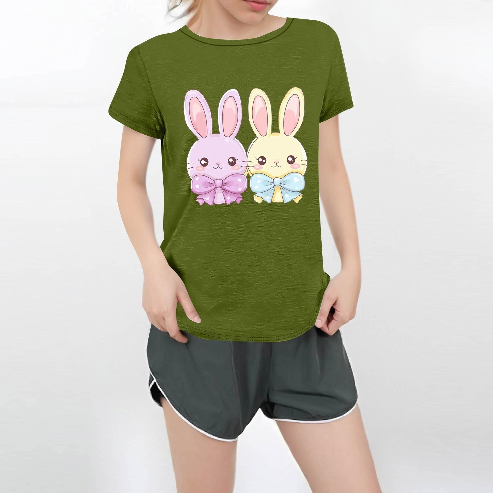 

Женская повседневная футболка с круглым вырезом и короткими рукавами с принтом L армия зеленый