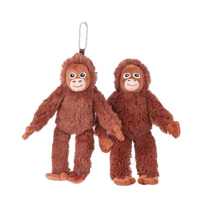 Cartoon Gorilla Plüschtier Schimpansen Affe Anhänger Weiche Angefüllte Puppe Schlüsselanhänger Rucksack Auto Tasche Schlüsselanhänger Dekor Kind Geschenk