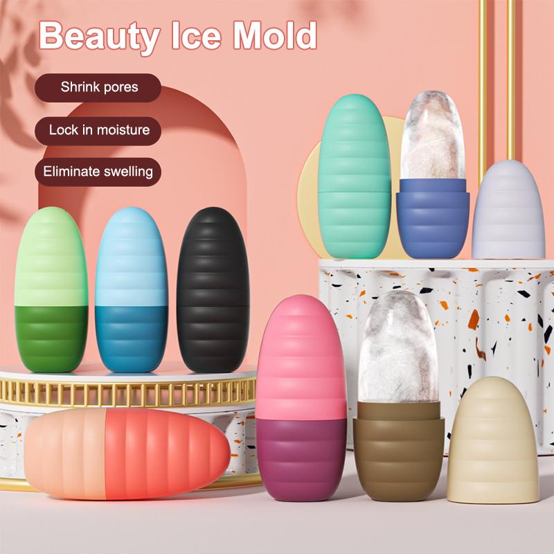 

Wave Style Silicone Ice Facial Roller Skin Care Beauty Lifting Contouring Tools Massager Skin Beauty Makeup Care Tool B2