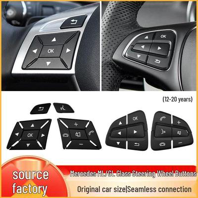 Compatible with Mercedes-Benz ML, GL, GLE, GLS Class W166/W292 Steering Wheel Multifunction Switch Buttons