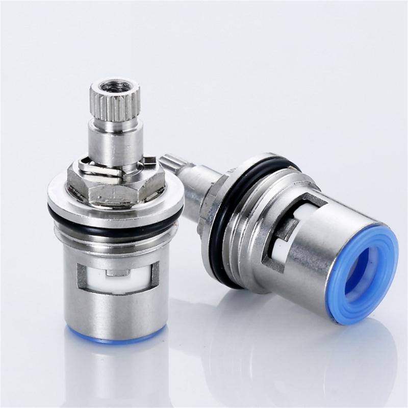 Ceramic Disc Stem Cartridge Faucet Valves Bathroom Fittings Universals Faucet Switches Handle Faucet Replacement Part