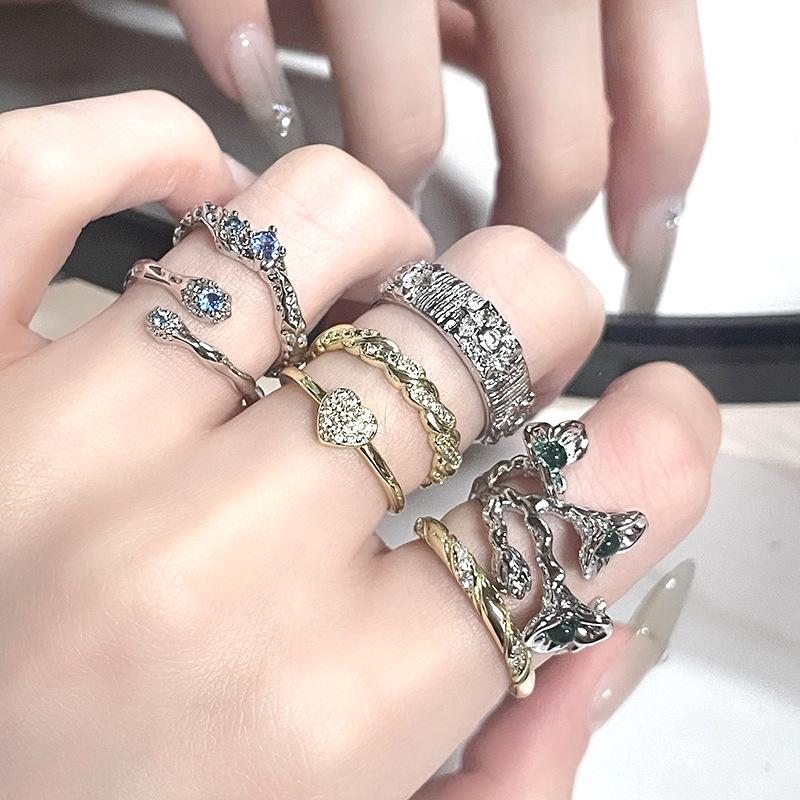 High-End Personality Open Ring Cold Wind Niche Design French Fashion Ring Women