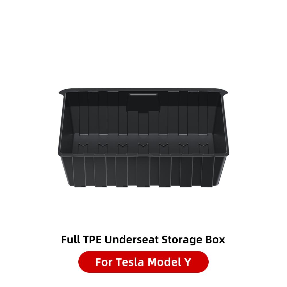 YZ Under Seat Storage Box Compatible for Tesla Model Y for Driver & Passenger Seat Tesla Model Y Accessories
