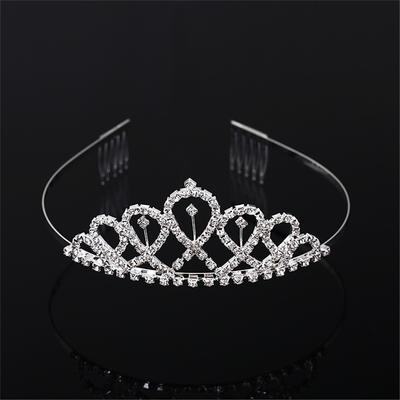 Princess Bridal Crown Wedding Crystal Tiara Hair Jewelry Accessories