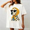 Summer Retro Printed Unisexs Tshirt Breathable Shortsleeved Casual Style Unisex Clothing Fashion Graphic T Shirts Personality