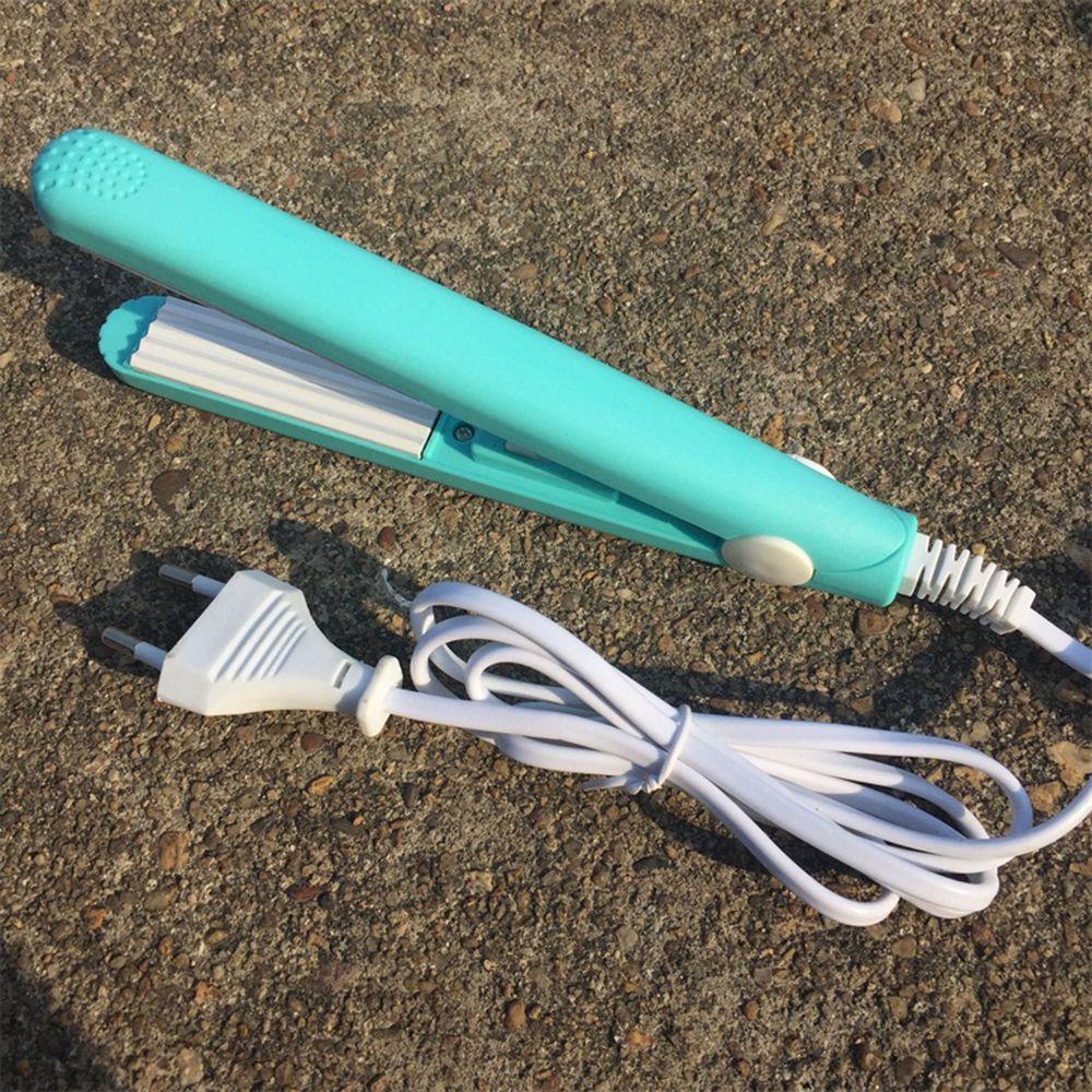 Tool Travel Curling Corrugated Iron Ceramic Straightener  Corrugation Hair Crimper Mini Portable