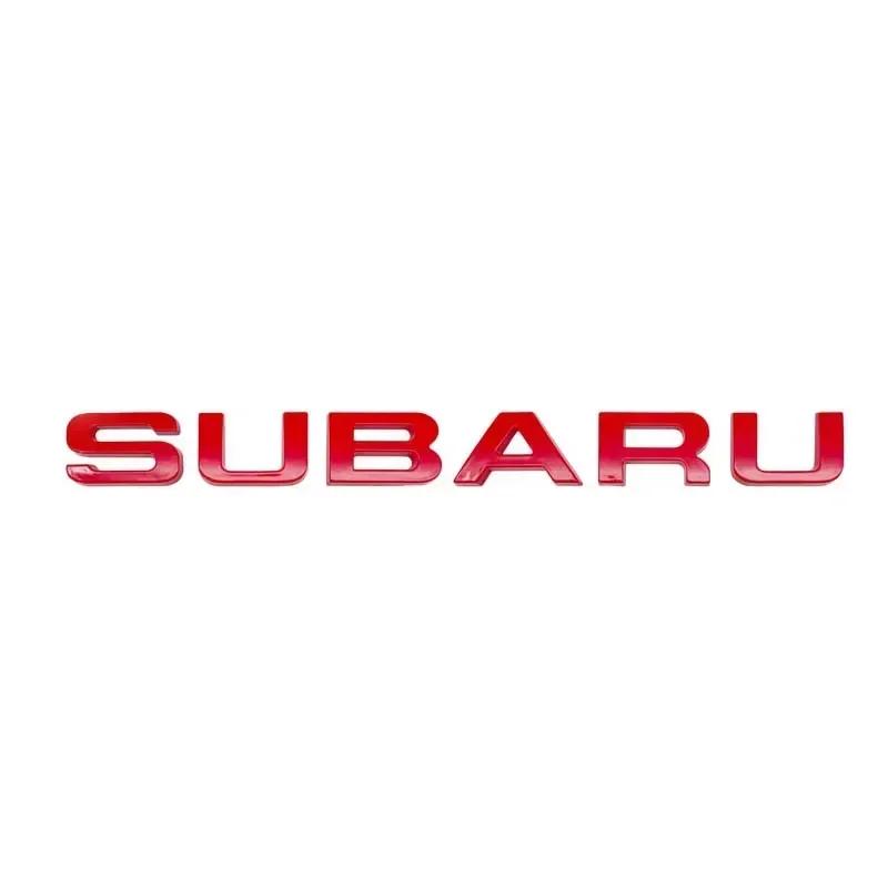 3D Metal Letters Car Emblem Badge Sticker Rear Trunk Decal for Subaru WRX BRZ XV STI Outback Legacy Forester Impreza Tribeca ge3