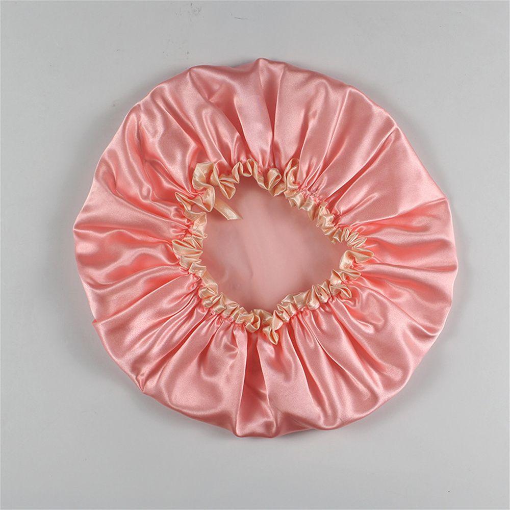 Home Dvouvrstvá zesílená voděodolná čepice do vousy Čepice na hlavu Sprchovací čepice Čepice na spaní