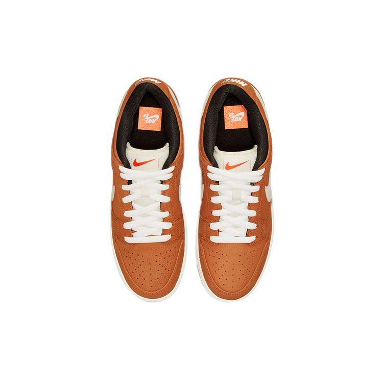 Nike Dunk Low Pro ISO SB Dark Russet Unisex Sneakers Orange Sail DH1319-200