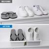 3pcs Space-Saving Stackable Shoe Rack Organizer Large Shoe Shelf Cabinet Trendy Dorm Storage Box Rental Essential