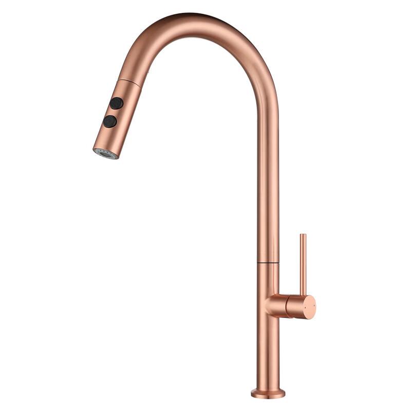 Кухонный смеситель TLXT Rose Gold