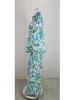 2026 Spring European & American Floral Print Long Sleeve Shirt and Loose Pants Fashion Set