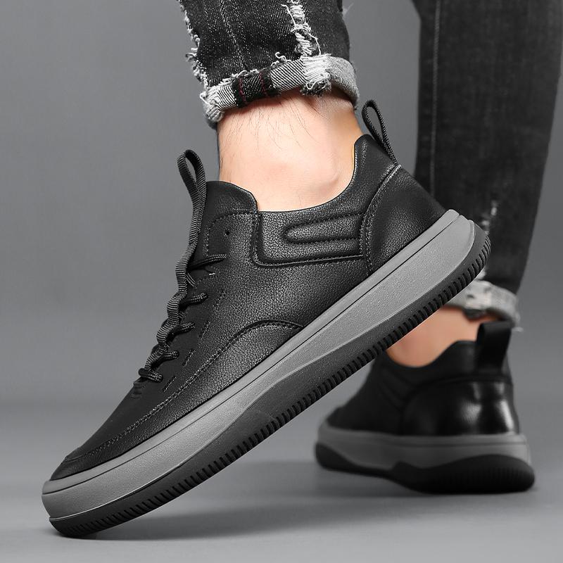 Fashion Luxury Brand Designer Italian Men's Shoes Genuine Leather Handmade Business Casual Shoes High Quality Breathable Sneaker