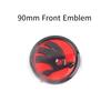 VYRC2 46/80/90mm Car Front Trunk Badge Steering Wheel Sticker for Skoda Logo Rapid Octavia Fabia Yeti Superb 2 3 Kodiaq Karoq