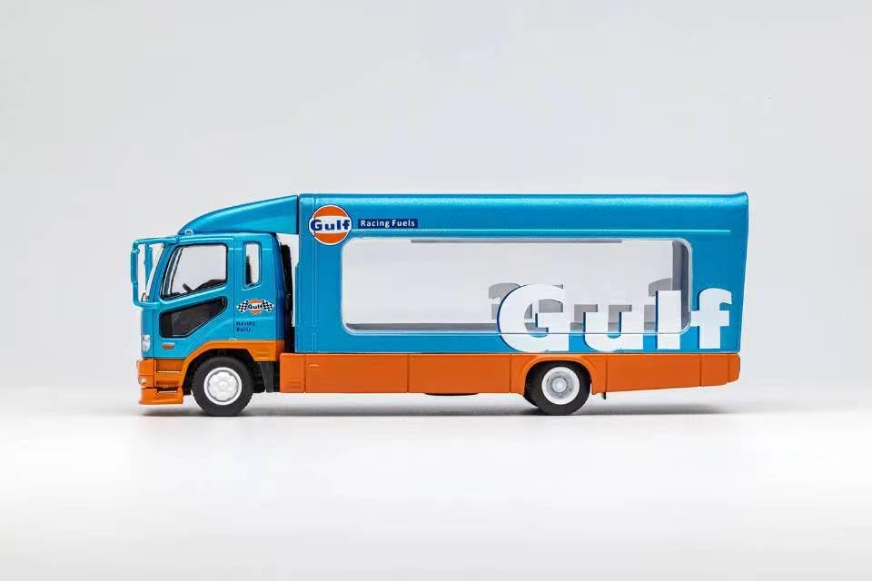 Gaincorp Products 1/64 Mitsubishi FUSO Truck GULF Finished Product