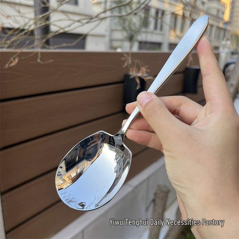 Large Stainless Steel Buffet Serving Spoon