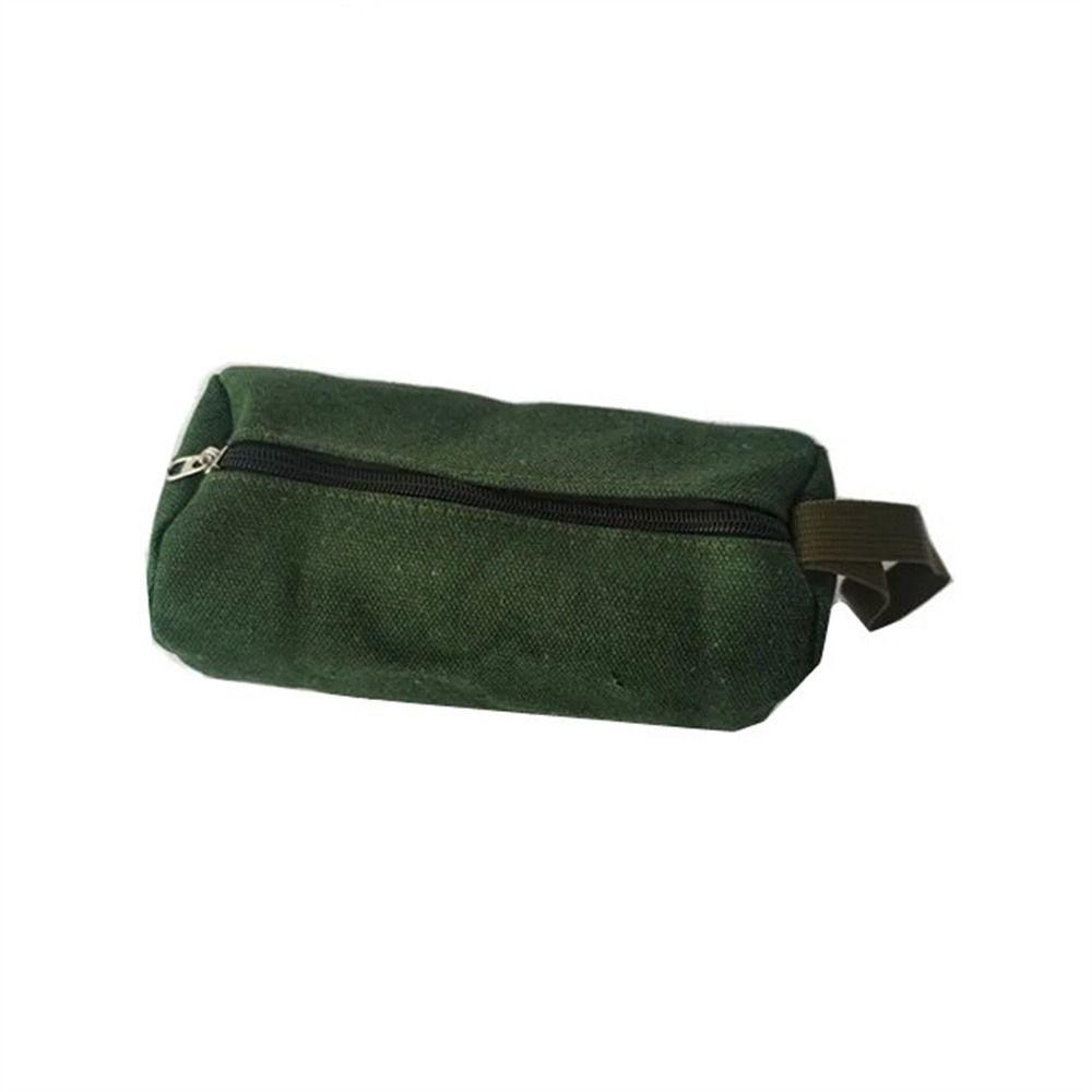 

Толстый холщовый органайзер для хранения инструментов, круглый дизайн, чехол для ручных инструментов, сумки для ремонтных инструментов, отвертка 20x10cm