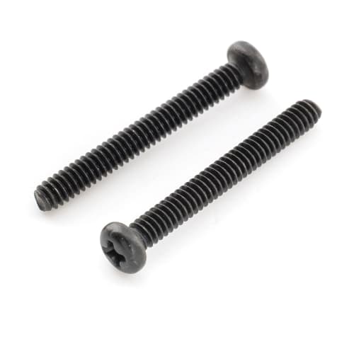 Musiclily Ultra UNC#3-48X0.78" (2.5x20mm) Stainless Steel Humbucker Pickup Mounting Screws for Fender USA and MIM Electric Guitars, Black (Pack of 20)