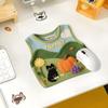 Anti-slip Cartoon Mouse Pad Thickened Keyboard Mice Mat Cute Table Mat  Office Use