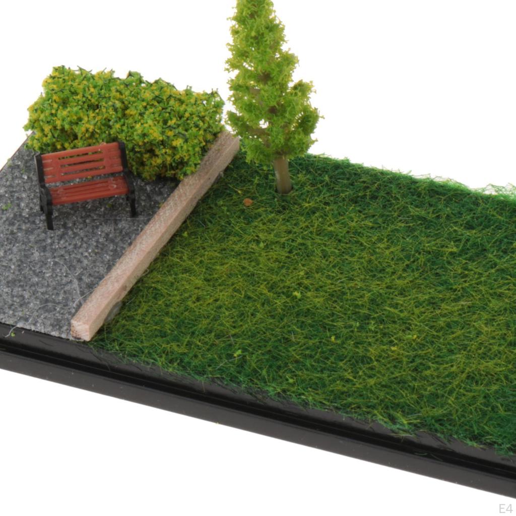 1/64 Die-cast Car Display Case, Parking Lot Scene, Showcase, DIY Diorama Case