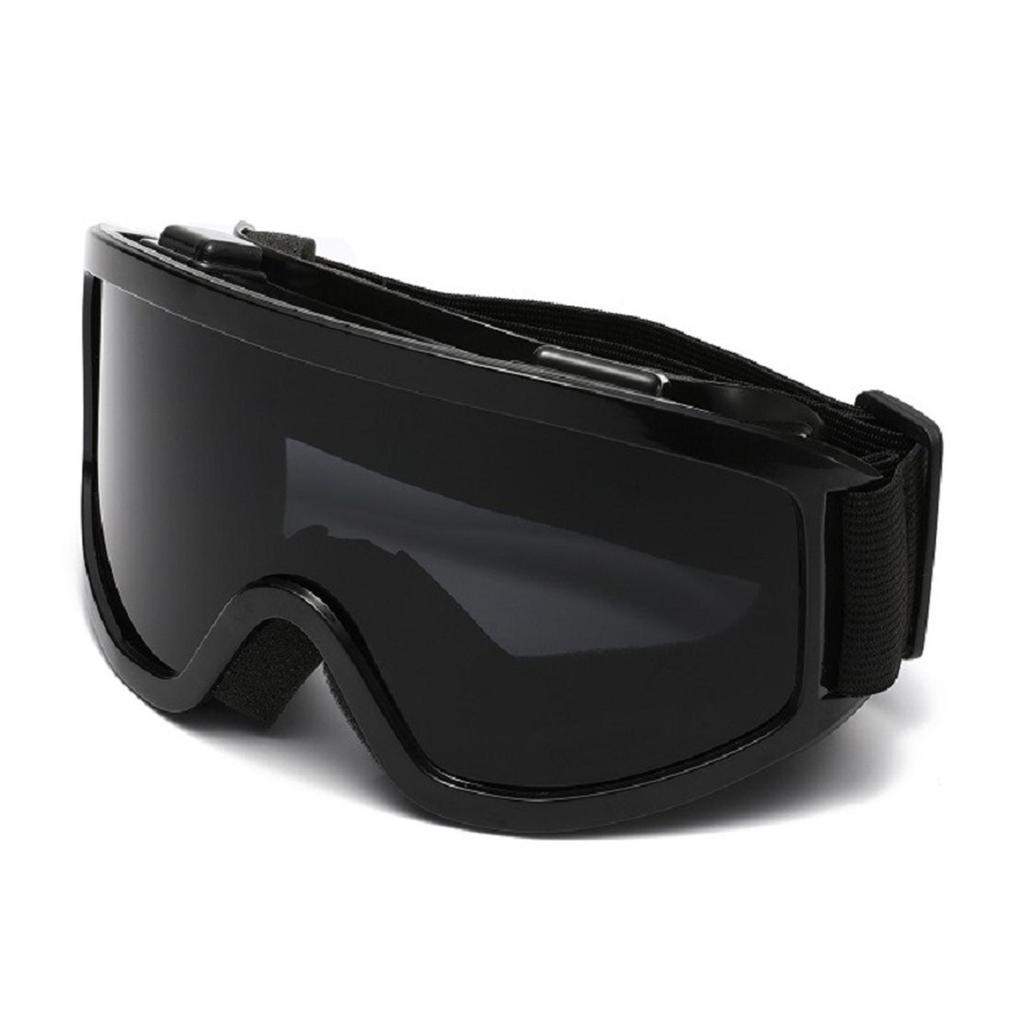 Große Rahmen-Ski-Goggles mit farbiger Linse, Antikollisions-Blendschutzlinse, Outdoor-Sport Schnee Snowboard zum Snowboarden Skifahren