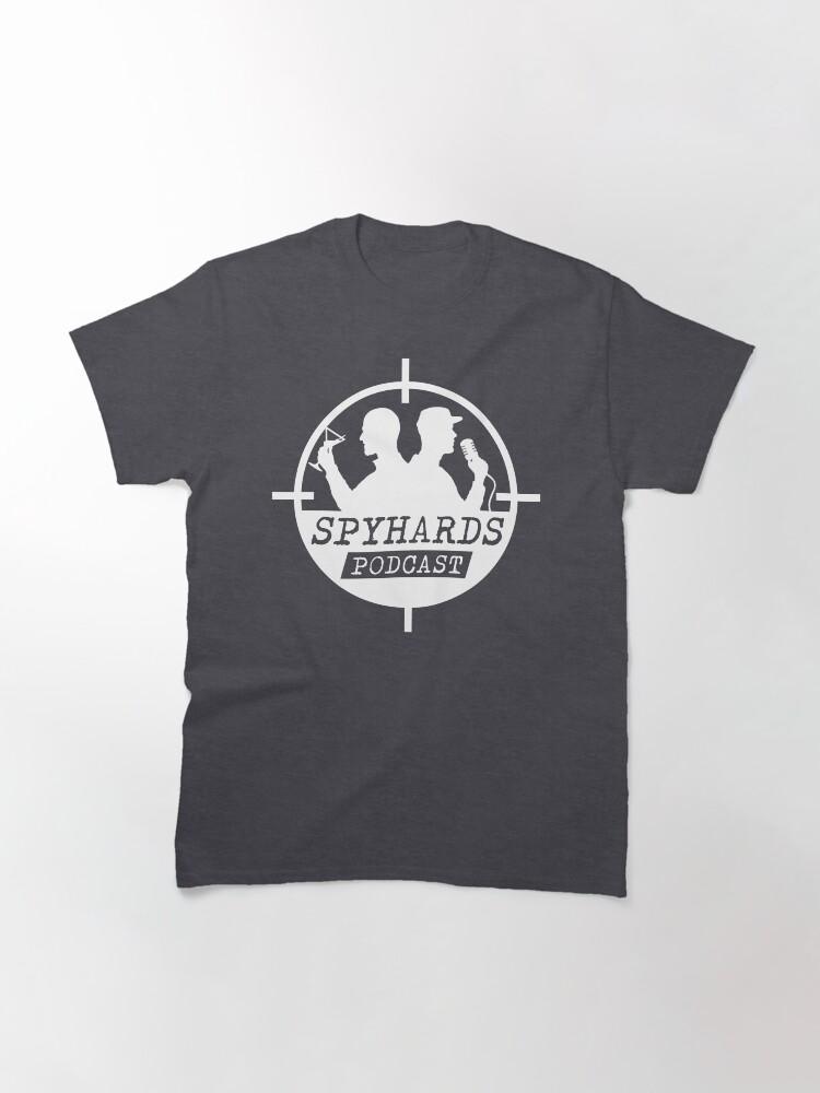 Jason Bourne SpyHards Logo (White) Classic T-Shirt