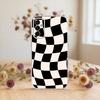 Solid color plaid Phone Case Transparent Silicone Soft For SamsungA10,12,20,21S,30,31,40,50,51,52,70,71